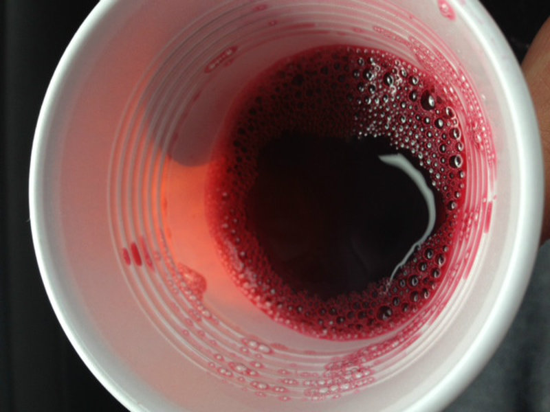 Bissap, the national drink made of hibiscus