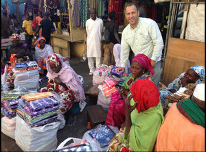 At the main market in Dakar