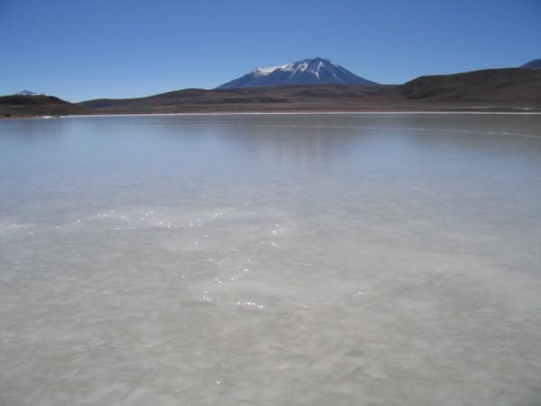 Ice on Laguna Onda