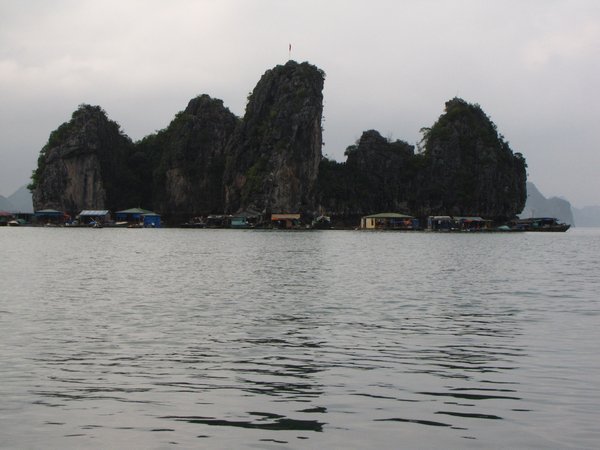 More of the floating village