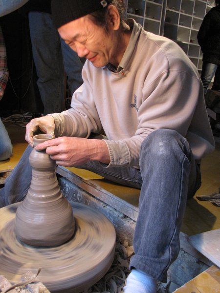 Making a vase