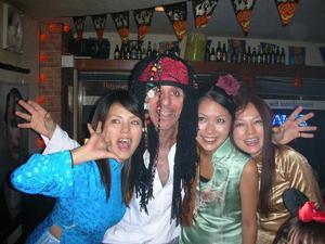 Jack Sparrow and his hostesses
