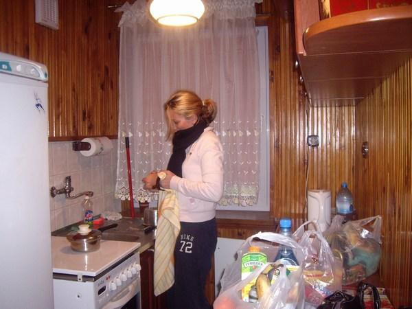 In Marios kitchen