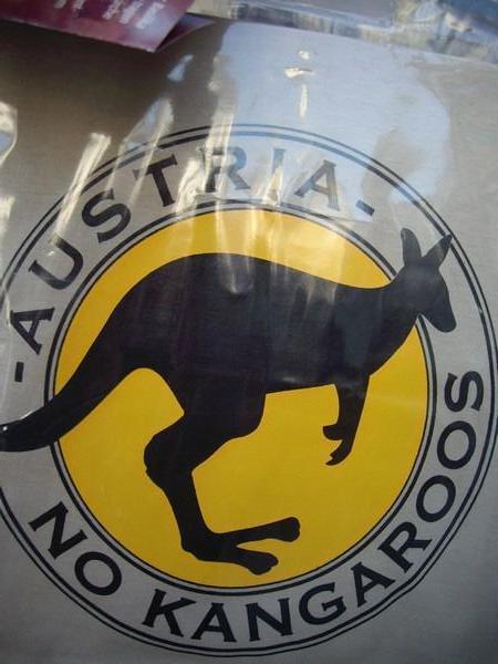 "No kangaroos in Austria!"
