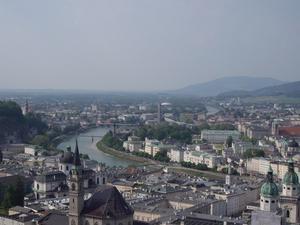 View from the fortress, Salzburg