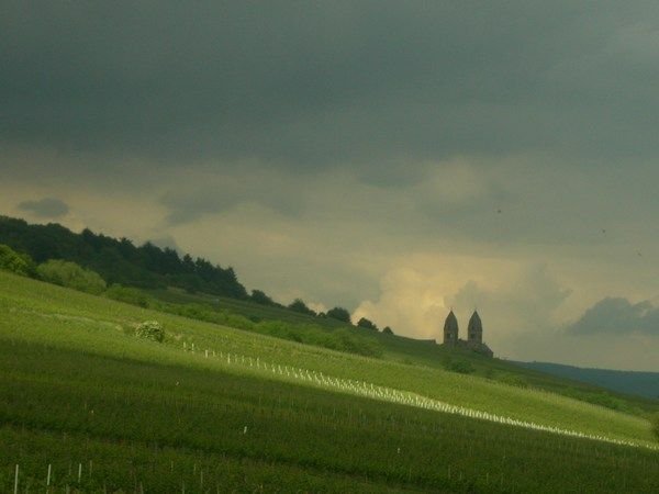 Eerie german hillsides