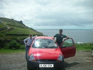 We hired a car from St Ives to drive Cornwall