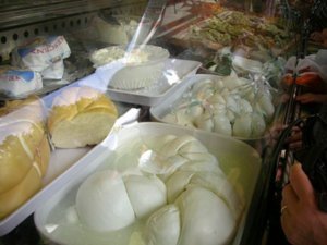 Cheese. Market, Deiva Marina, Italy