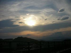 Sunset in Asabata