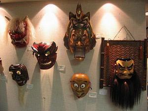 A selection of masks