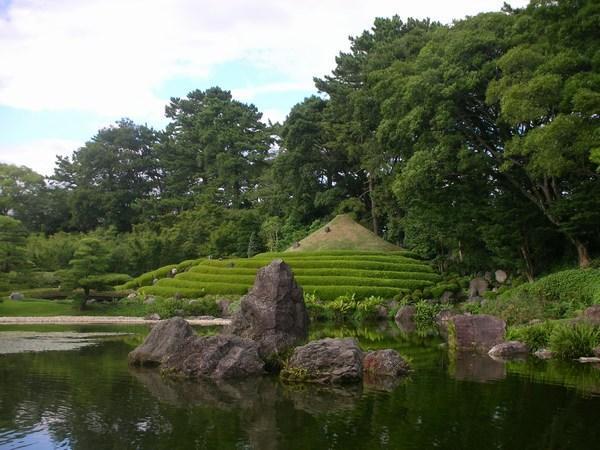 Garden in Castle in Shizuoka
