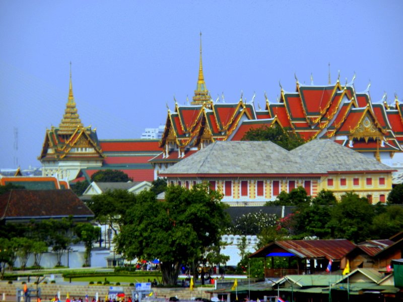 View of Area Around Wat Arun