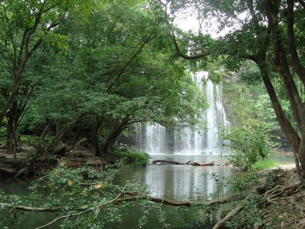 llanos de cortez waterfall