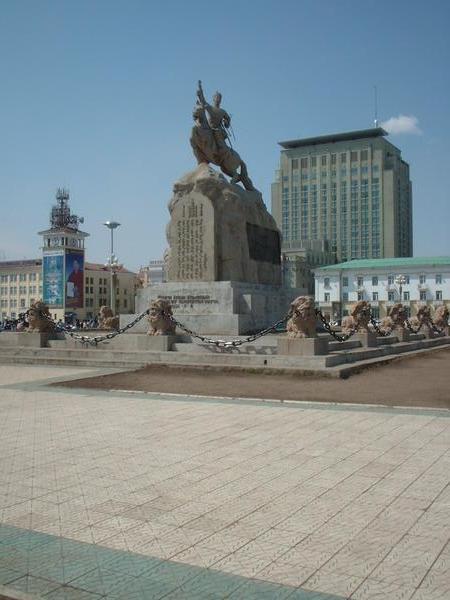 Sukhbaatar Square - Ulaan Baatar
