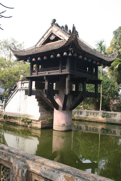 One pillar pagoda Hanoi