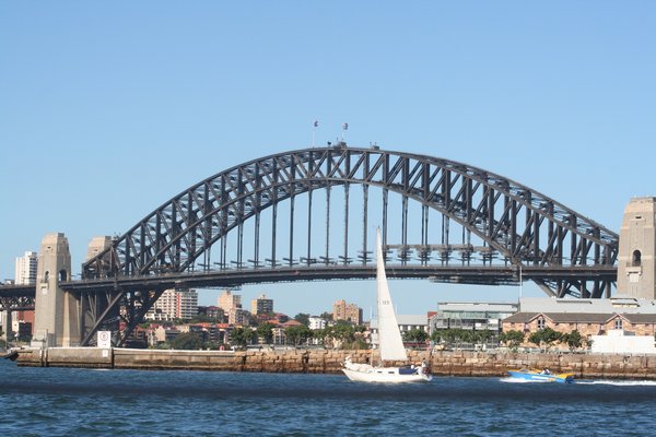 Harbour Bridge from the water