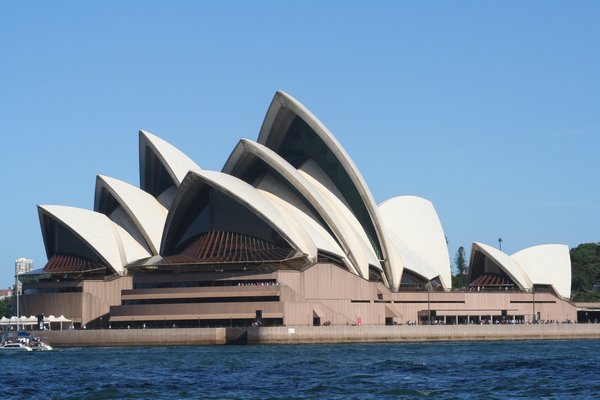 Opera House from the water 