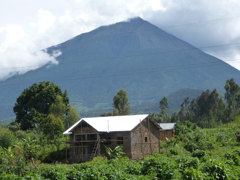 Rwandan volcano