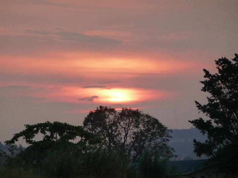 Kampala sunset :)