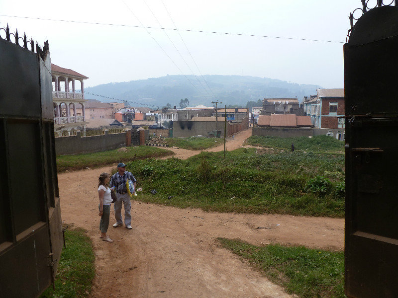 Hugh and Bex in Kabale...