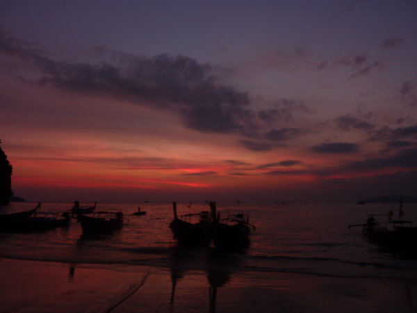 Sunset in Railay