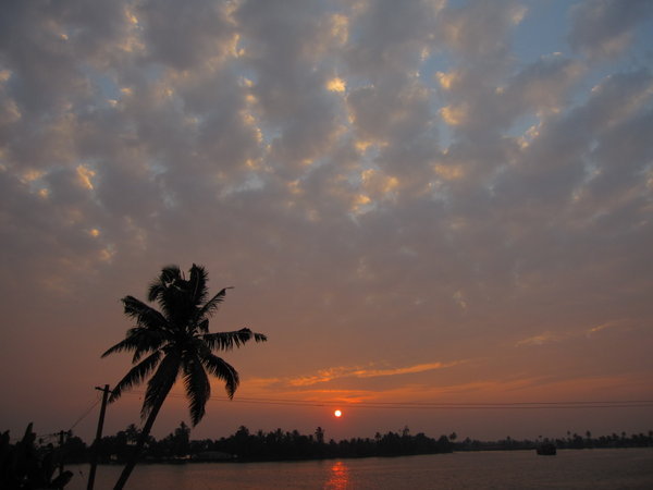 Sunset on the Backwaters