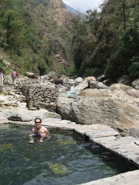 Tatopani: Nepali for 'Hot Springs'