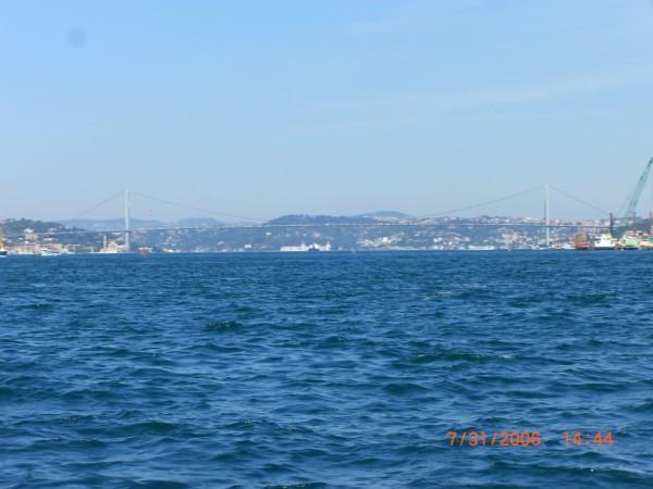 Bridge from Europe to Asia in Istanbul