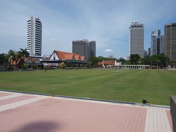Old Cricket Pitch and Pavilion