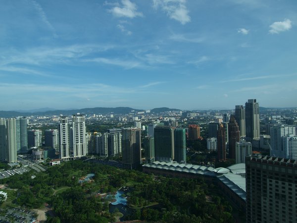 View from Petronas Bridge