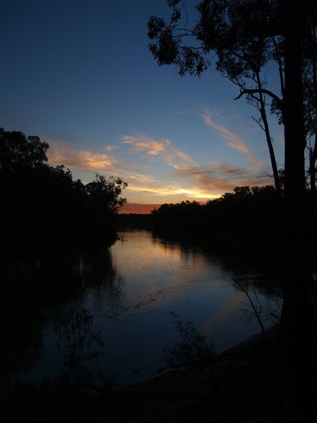 Camping Down by the Murray River