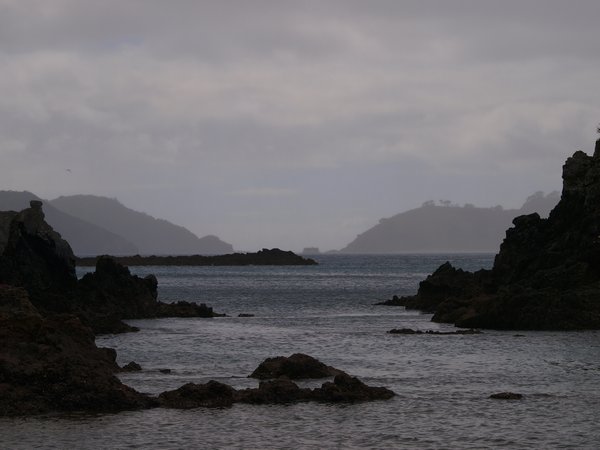 Sudden Shower in the Bay of Islands