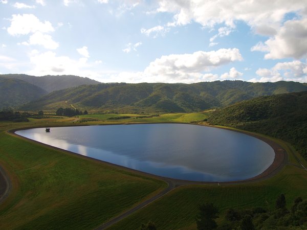 Reservoir on Route to Featherston