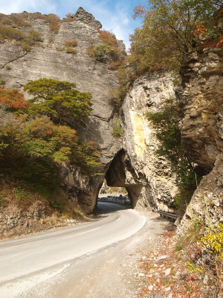 Road Tunnel in Golden Bay