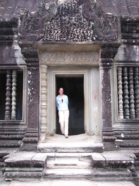 beautiful doorway at Angkor