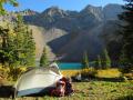 campsite in paradise