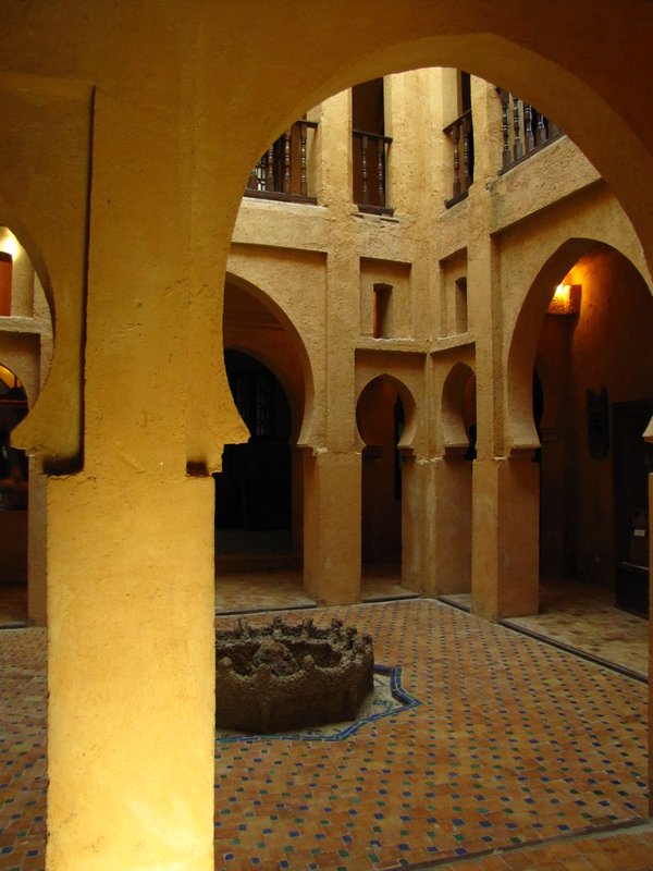 inside the kasbah