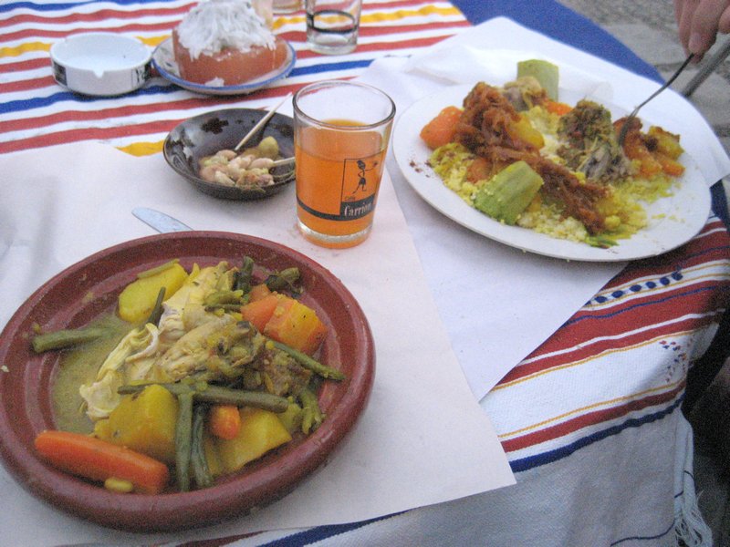 tajine and cous couse