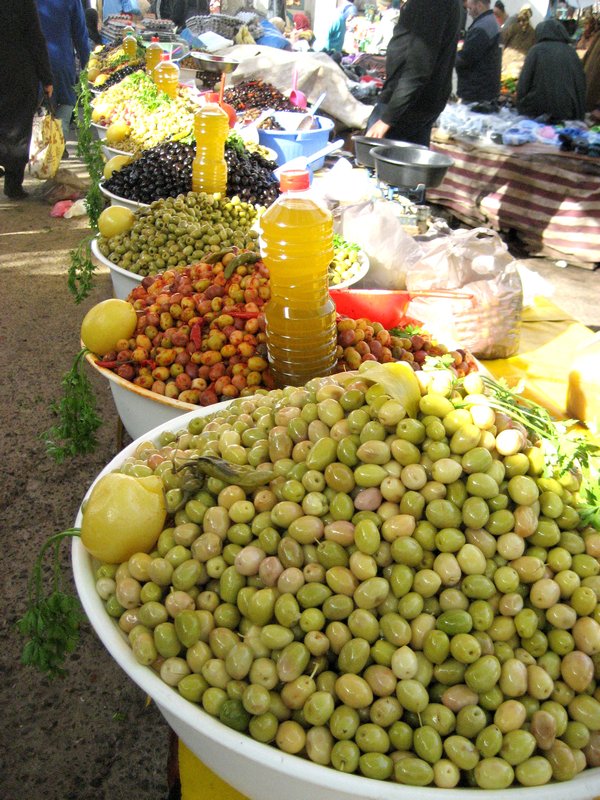 the olive vendor