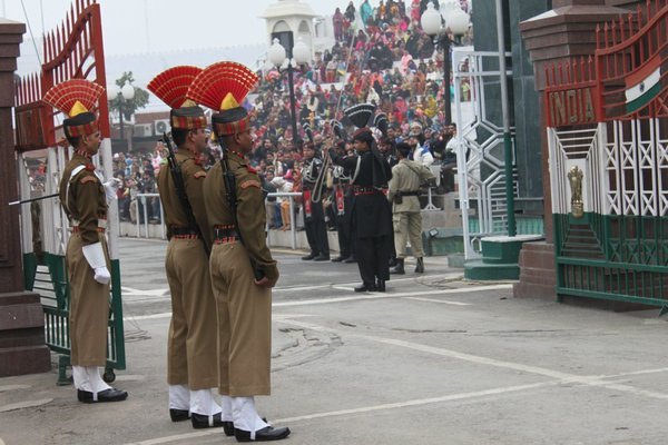 India/Pakistan Border Ceremony at Attari/Wagah