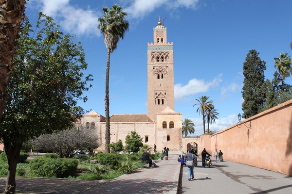 Minaret of Koutoubia Mosque, Marrakech