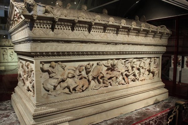 Alexander Sacophagus, Istanbul Archaeological Museum