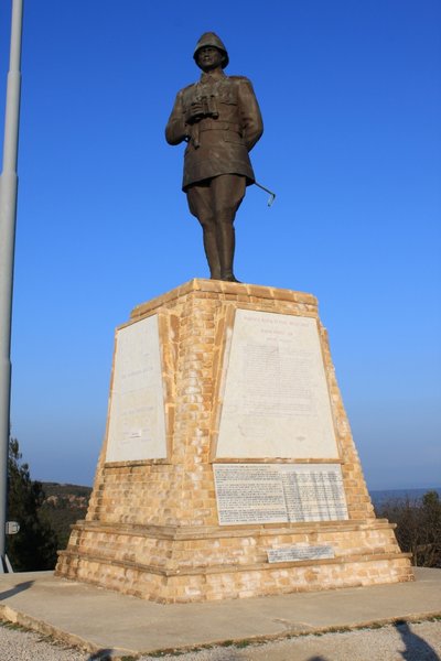 Mustafa Kemal Ataturk at Chunuk Bair