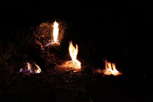 The flames at Chimaera