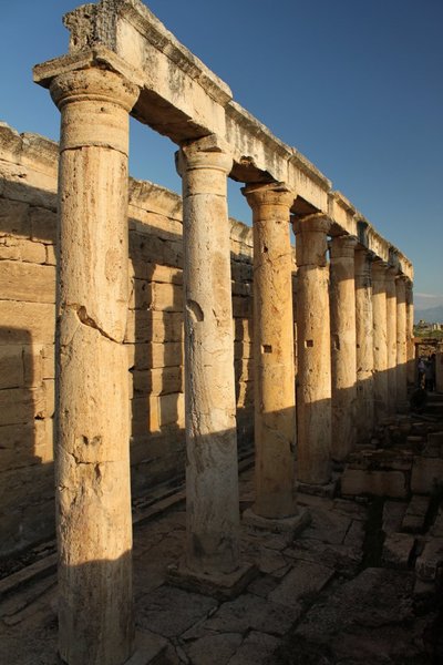 The latrines at Hierapolis