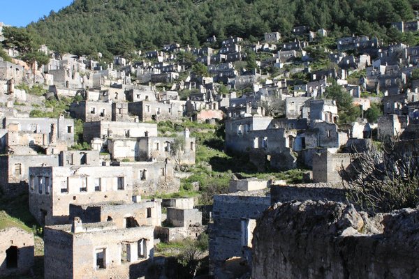The abandoned town of Kayakoy