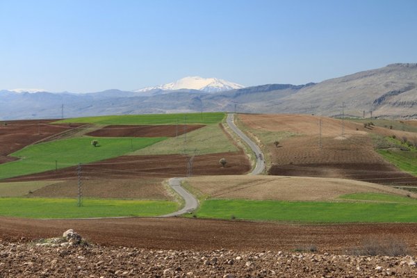 View from Karakus Tumulus
