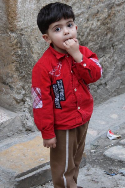 Little Syrian boy