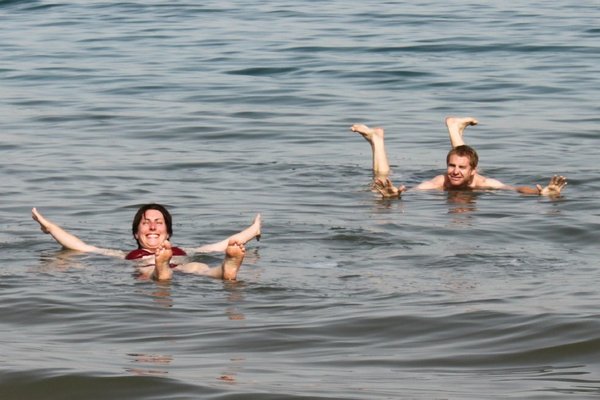 The Dead Sea was so much fun!