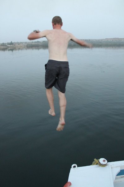 Jumping into the Nile